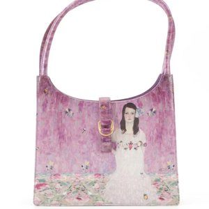 Gustav Klimt Lovers: Elegant Contemporary Handbag: "The Lady in Gold" Print